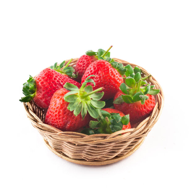 草莓和碗