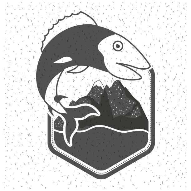 鲟鱼logo