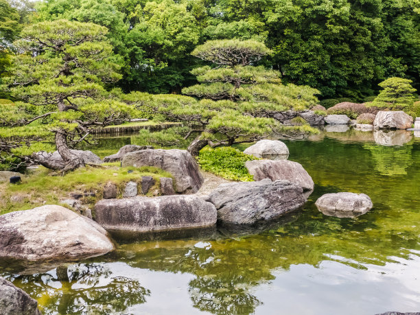 日本枯山水园艺
