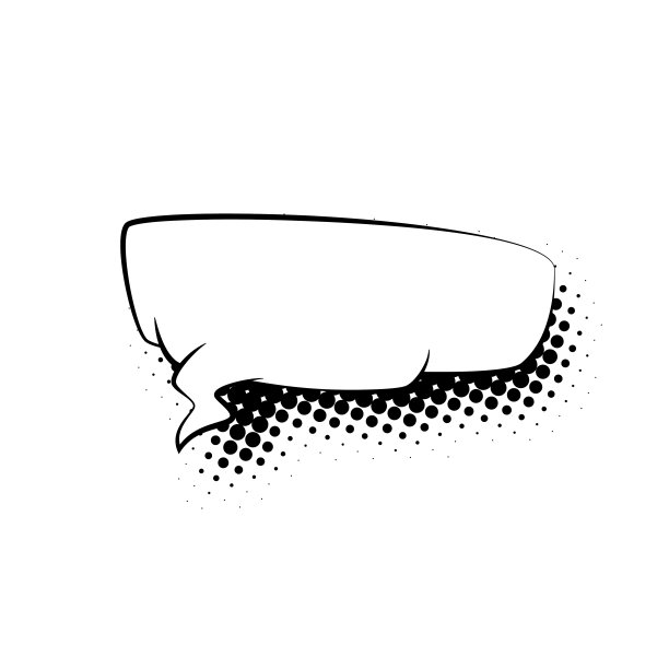 波普艺术风格漫画泡沫对话框表达