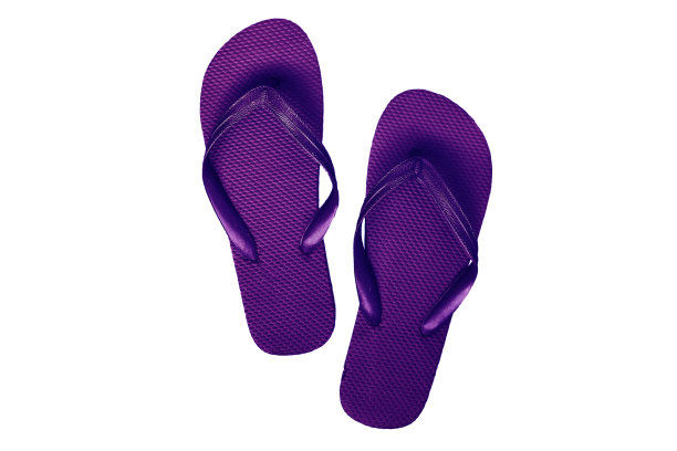 紫色拖鞋背景