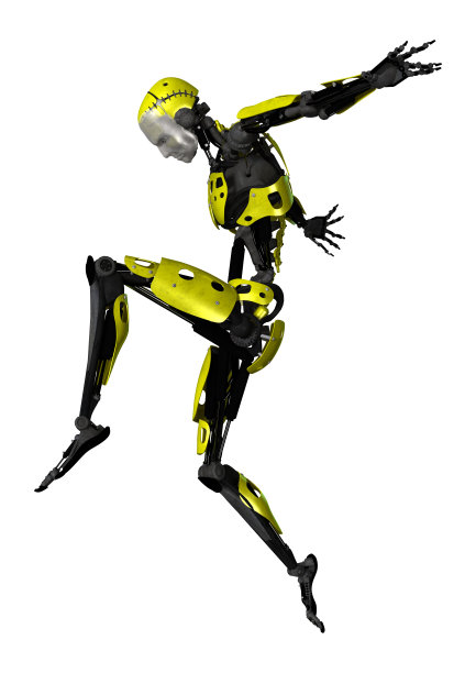 跳舞的小机器人