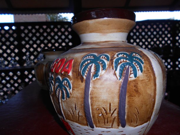 陶器陶篮