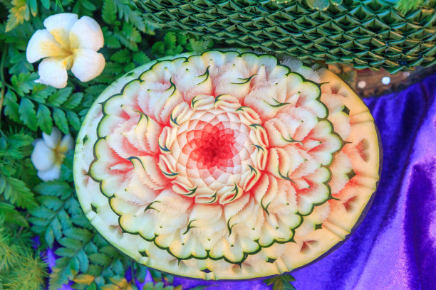 西瓜雕花