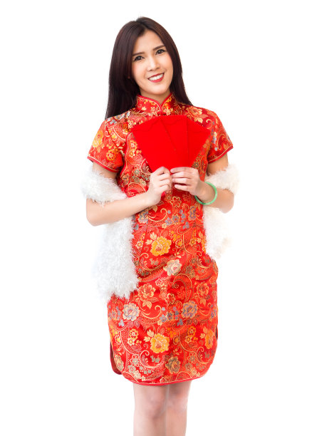 中式旗袍女子