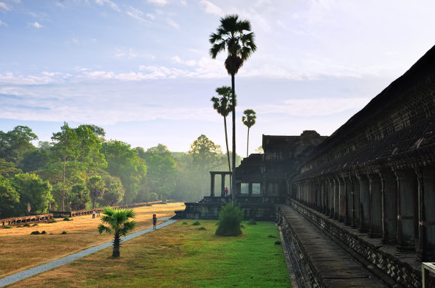 柬埔寨风格建筑外观