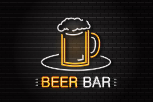啤酒杯标志