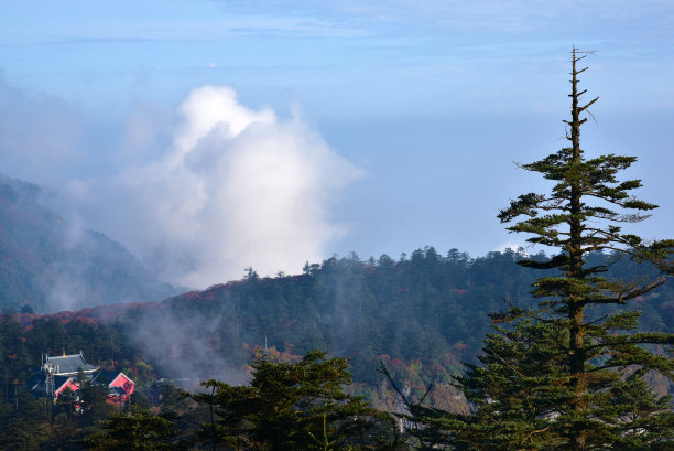 峨眉山景区