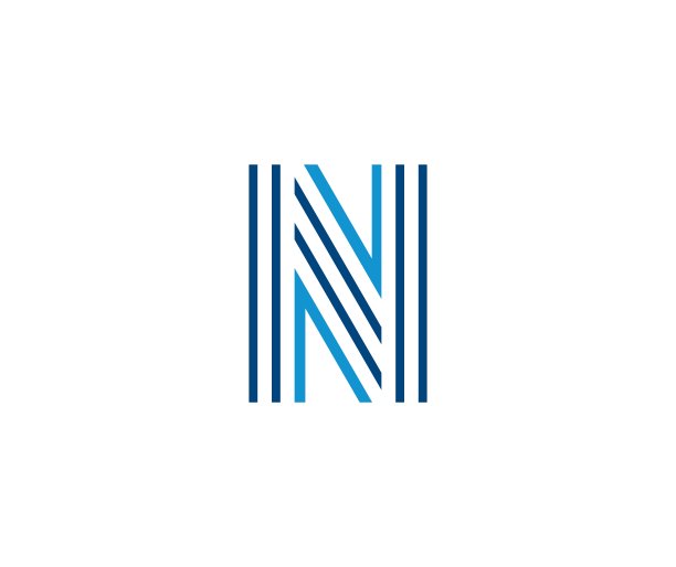 字母n科技logo