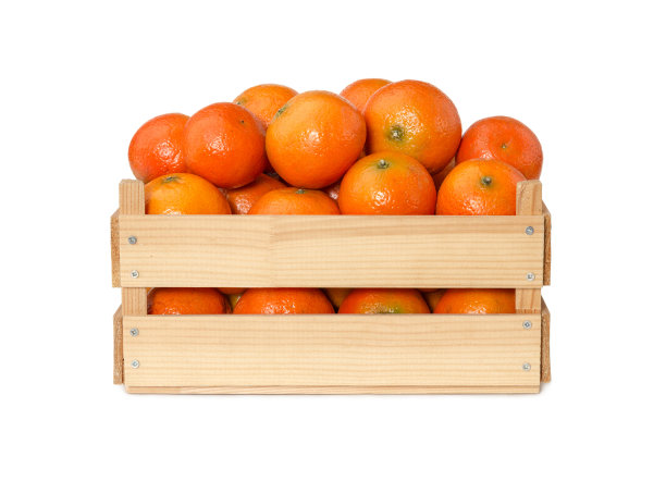 橙水果箱