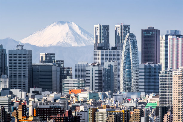 富士山城市风光