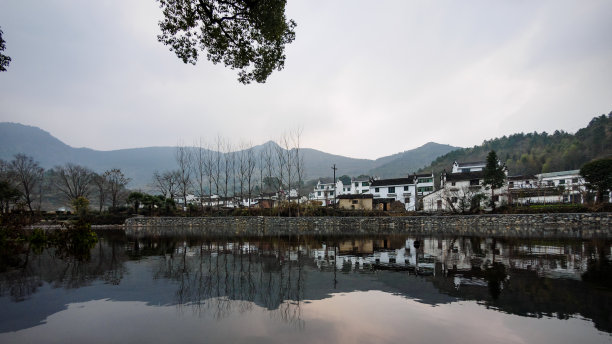 江西婺源山村风景