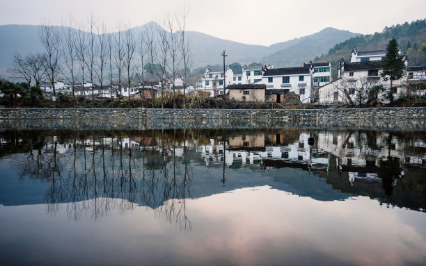 江西婺源山村风景