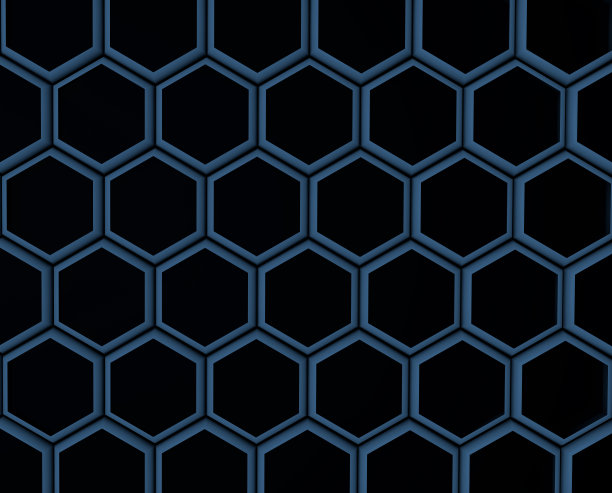 蓝色商务科技几何抽象背景底纹