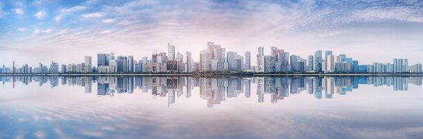 杭州市区夜景