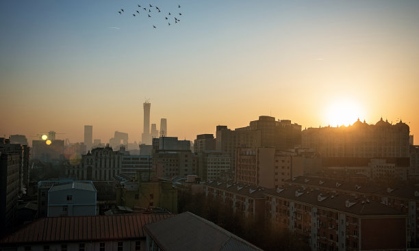 北京市的摩天大楼
