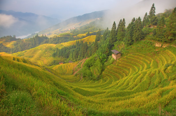 桂林雨景