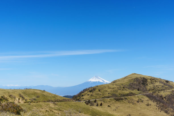 壮丽的富士山