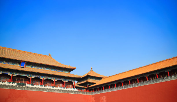 中国红中式大红色背景墙