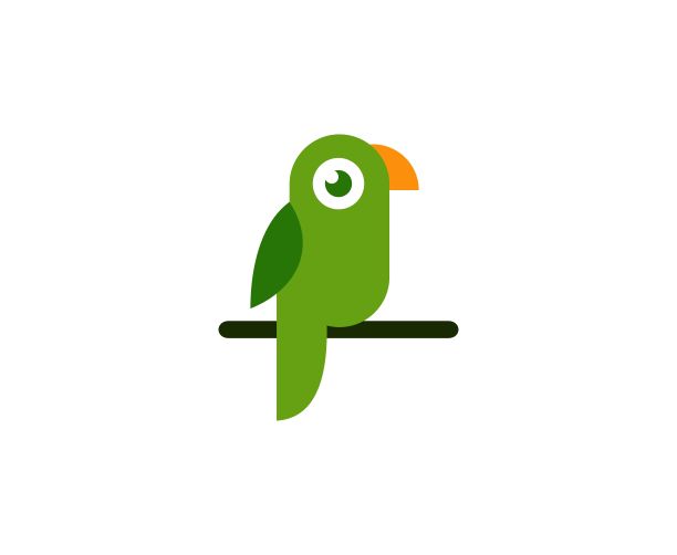 大嘴鸟logo