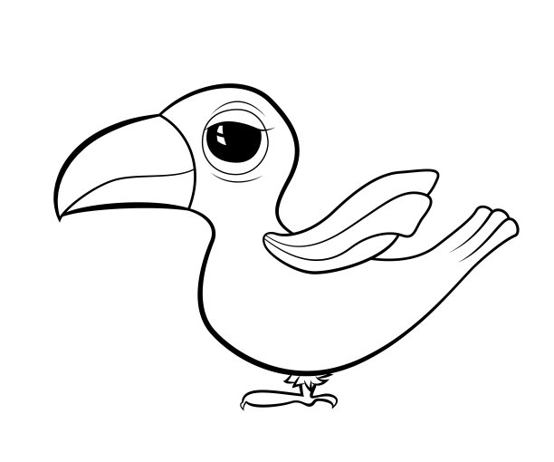 矢量 鸟 鹦鹉 卡通吉祥物