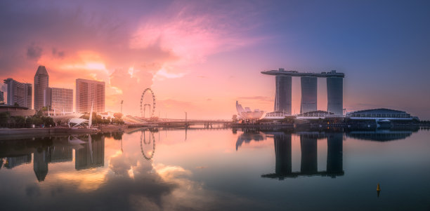 新加坡晚霞