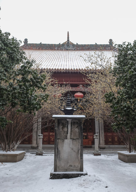 长沙雪景