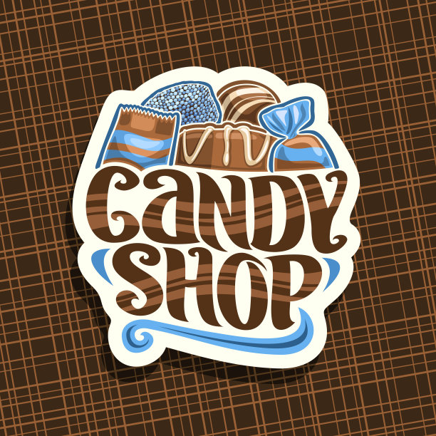 糖果店标志