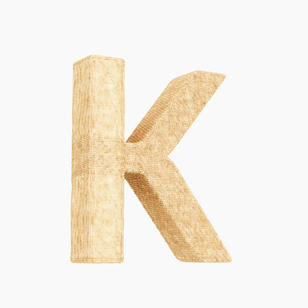 k字母图案设计