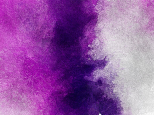 紫色水彩渐变 