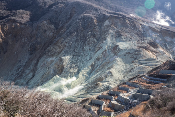 山上的采石场