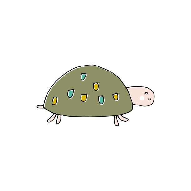 卡通乌龟logo