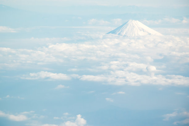 富士山高清俯拍