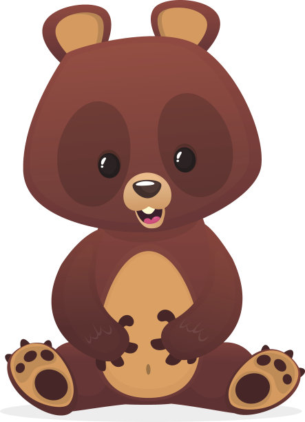 棕熊卡通形象
