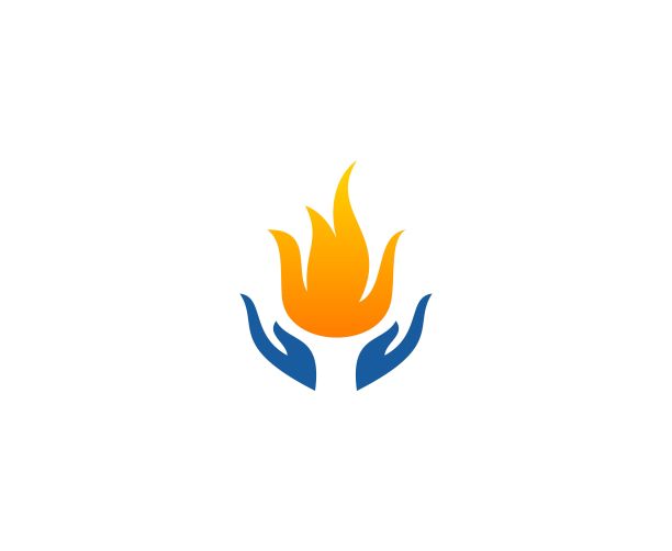 火logo水滴logo