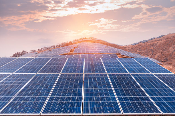 绿色环保发电清洁能源光伏太阳能