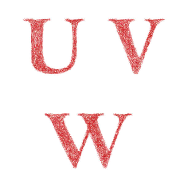 字母u