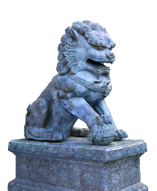 雕塑狮子