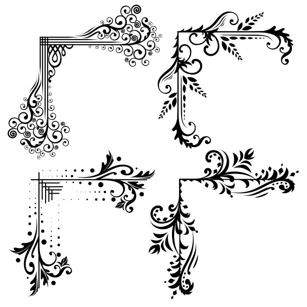 古典金字logo