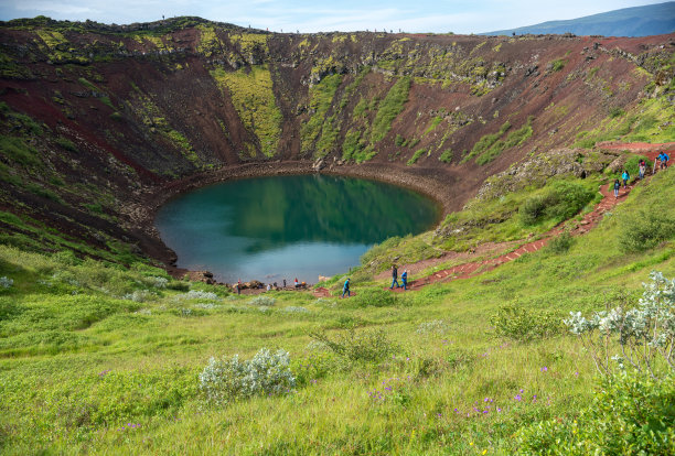 火山口