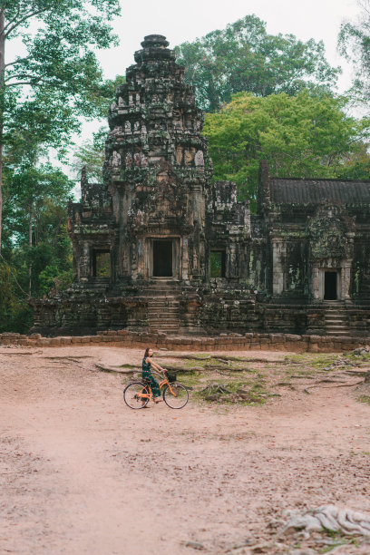 柬埔寨暹粒吴哥塔普伦寺
