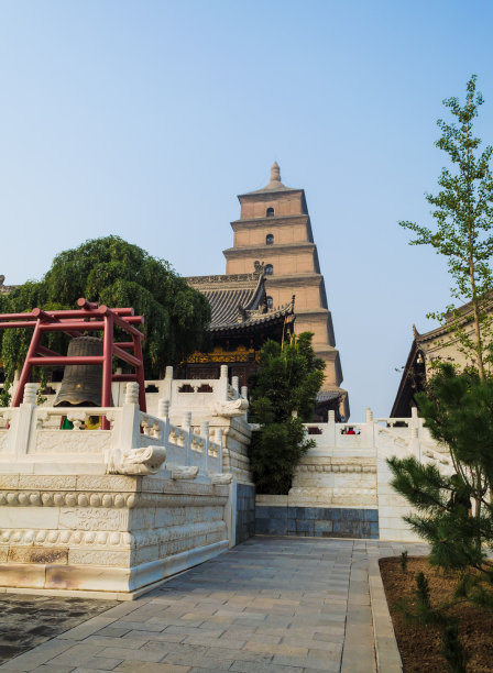 西安地标建筑西安景点