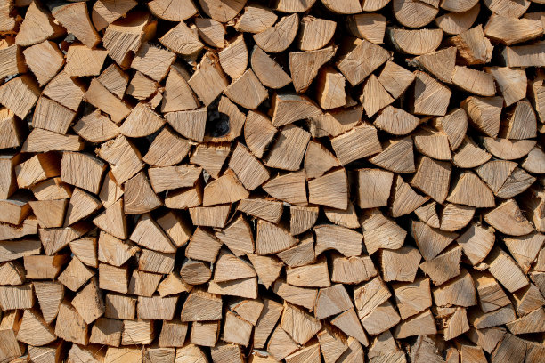 壁炉木材