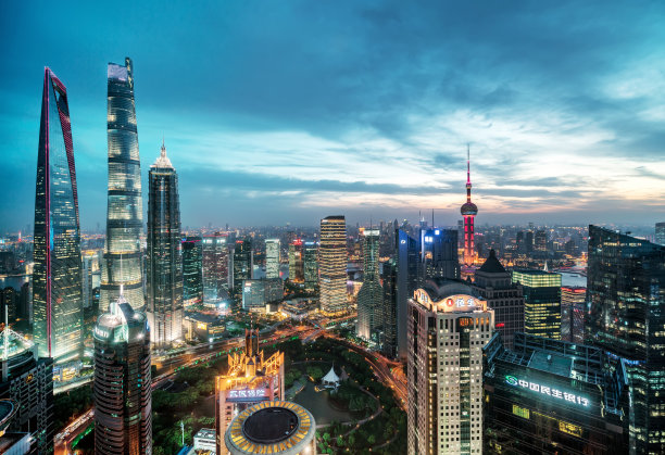 黄浦江夜景