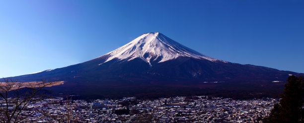 日本富士山高清特写