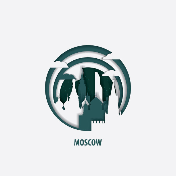 莫斯科海报天际线