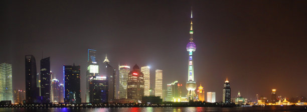 上海城市地标风光