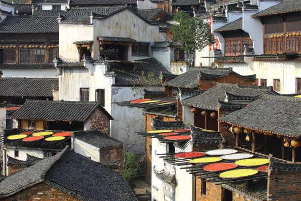 江西婺源山村风景