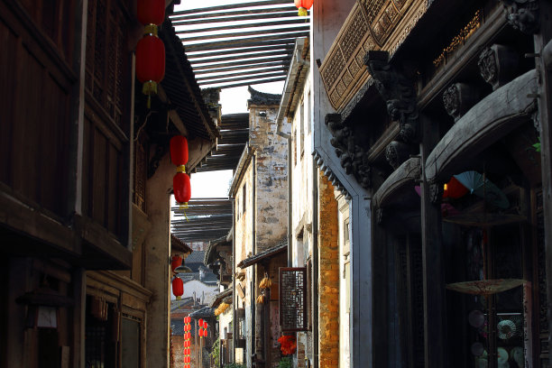 江西婺源山村风景