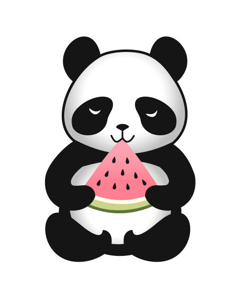 熊猫文字设计